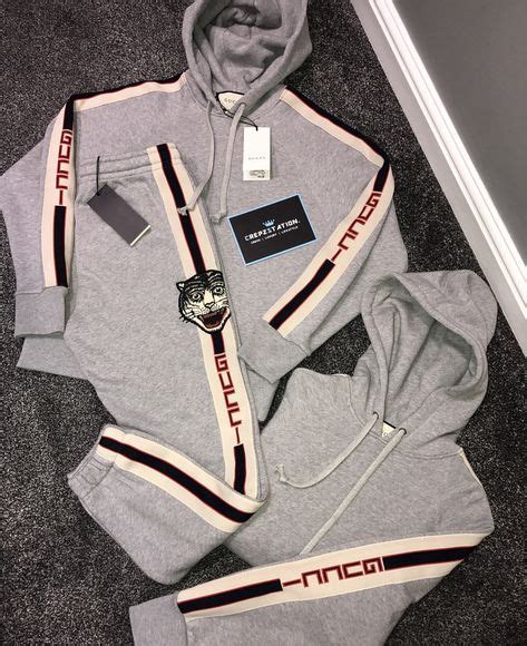 gucci mens sweatshirts|men's Gucci sweat suits.